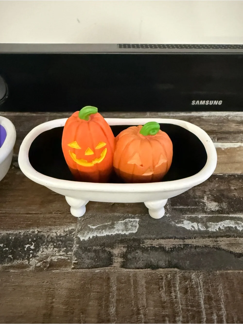 Halloween Mini Bathtub Decor Trio - Ghosts & Pumpkins Michaels